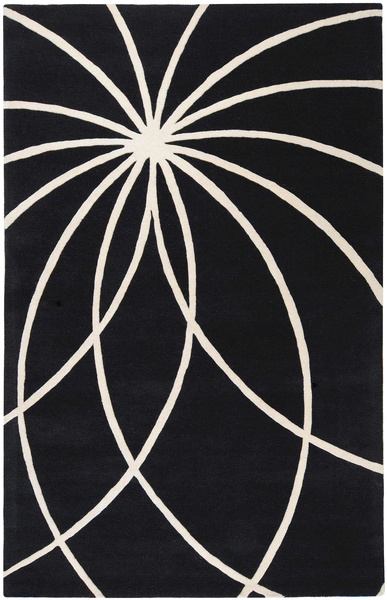 Livabliss Forum FM-7072 Black Rug