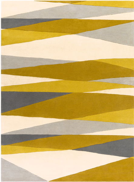 Livabliss Forum FM-7203 Yellow Rug
