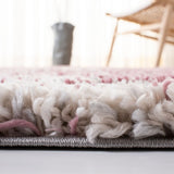 safavieh clearance fontana shag fnt875u pink rug