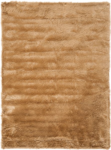 Safavieh Clearance Faux Sheep Skin FSS115E Camel Rug