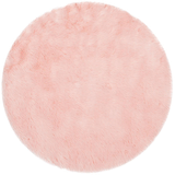 Safavieh Clearance Faux Sheep Skin FSS235G Pink Rug