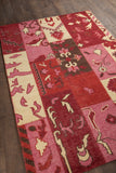 chandra fusion fus 26300 pink rug
