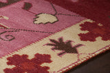 chandra fusion fus 26300 pink rug