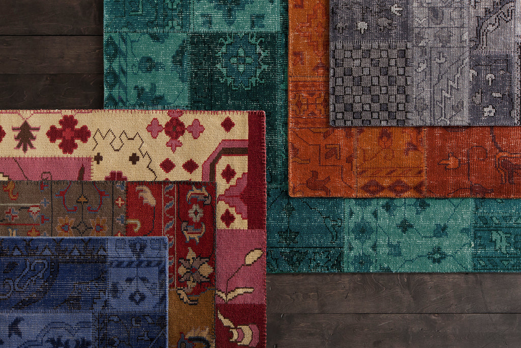 chandra fusion fus 26303 teal rug
