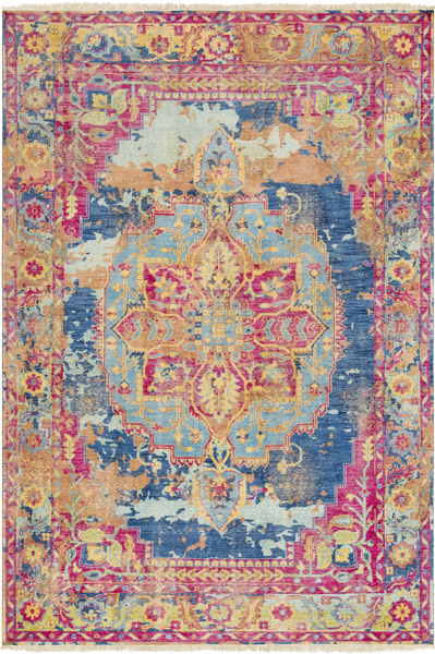 Surya Closeout Festival FVL-1002 Denim Rug