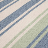 Colonial Mills Frazada Stripe FZ49 Light Blue/Mint Rug