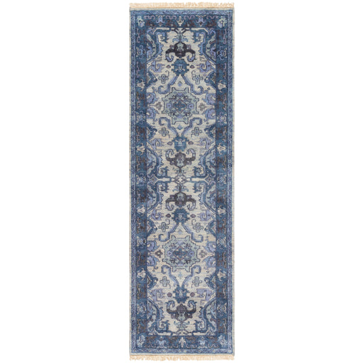 Surya Rug Co. Zeus Navy Rug | Runner Rugs | Rugs Done Right 