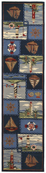 Safavieh Clearance Chelsea HK267A Blue Rug