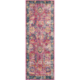 Rectangular Surya Rug Co. Harput  Raspberry Rug | Bohemian Rugs | Rugs Done Right