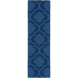 Surya Rug Co. Central Park Navy Blue Rug | Runner Rugs | Rugs Done Right 