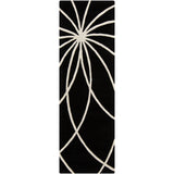 Livabliss Forum FM-7072 Black Rug