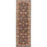 Surya Rug Co. Caesar Runner Charcoal Rug | Runner Rugs | Rugs Done Right 