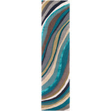 Surya Rug Co. Lounge Teal Blue Rug  | Viscose Rugs | Rugs Done Right 