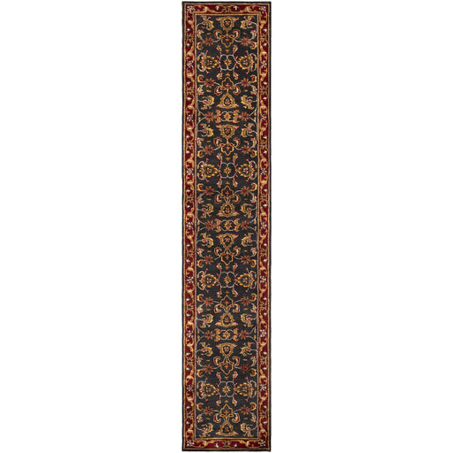 Rectangular Surya Middleton Black Rug | Traditional Rugs | Rugs Done Right