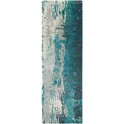 Surya Rug Co. Banshee Teal Rug | New Zealand Rugs | Rugs Done Right 