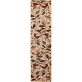 Rectangular Surya Leaves Beige Rug | Geometrical Rugs | Rugs Done Right