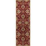 Surya Rug Co. Caesar Runner Rust Rug | Runner Rugs | Rugs Done Right 