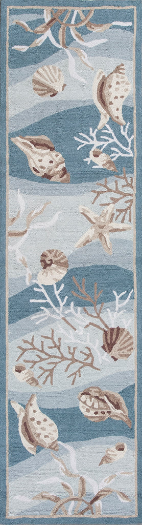 Kas Oriental Sonesta 2003 Seafoam Rug