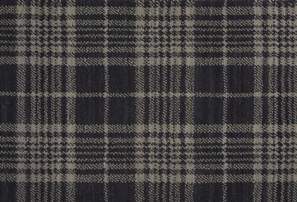 Rugs Done Right Custom Gingham Plaid GINGP Charcoal Rug