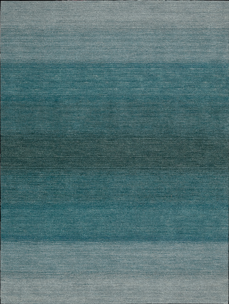 Nourison Clearance CK206 Linear Glow GLO01 Aqua Rug