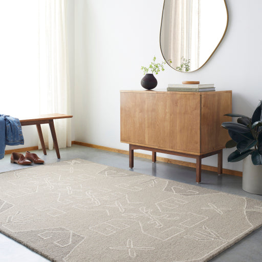 surya granada gnd 2352 taupe rug