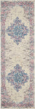 Nourison Clearance Grafix GRF14 Ivory Pink Rug