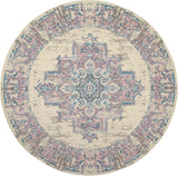 Nourison Clearance Grafix GRF14 Ivory Pink Rug