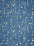 Nourison Clearance Grafix GRF15 Light Blue Rug