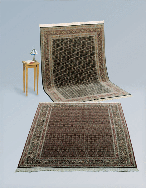 Shalom Brothers Mahi GS22-2D Black Rug