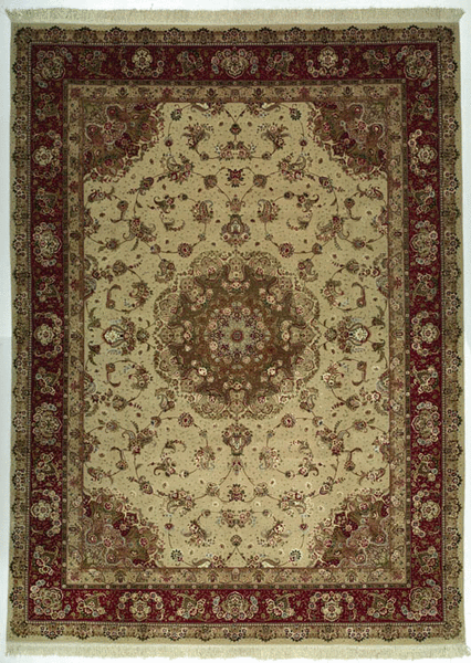 Shalom Brothers Tabriz GS23-33 Ivory Rug
