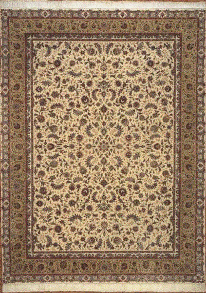 Shalom Brothers Tabriz GS23-9G Ivory Rug