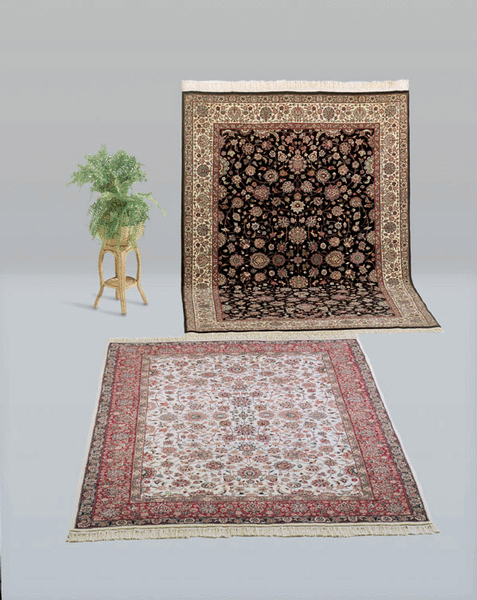 Shalom Brothers Varamin GS-16-1 Ivory Rug