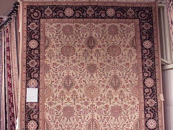 Shalom Brothers Varamin GS-16-15B Ivory Rug