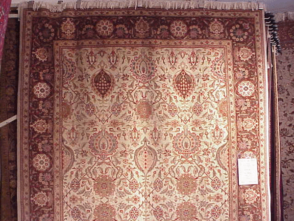 Shalom Brothers Varamin GS-16-15C Antique Ivory Rug