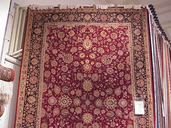 Shalom Brothers Varamin GS-16-2A Burgundy Rug