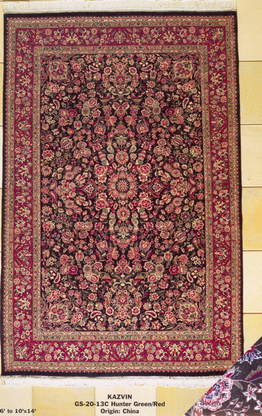 Shalom Brothers Yazd GS-20-13C Forest Green Rug