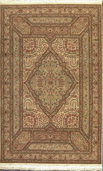 Shalom Brothers Yazd GS-20-18C Light Green Rug