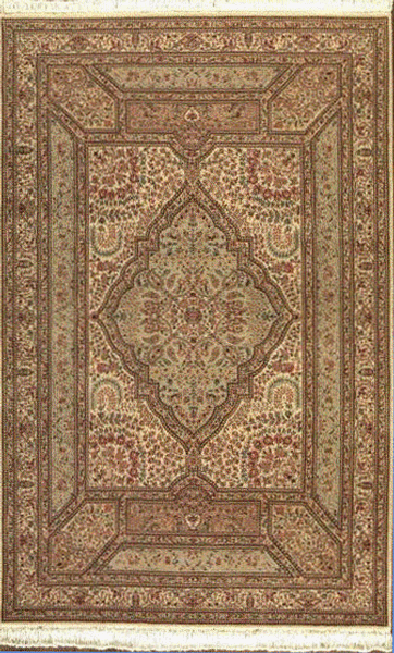 Shalom Brothers Yazd GS-20-18C Light Green Rug