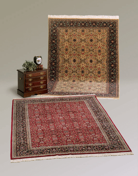Shalom Brothers Yazd GS-20-2001A Sandstone Rug