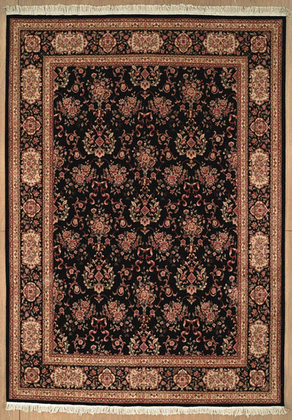 Shalom Brothers Yazd GS-20-31B Black Rug