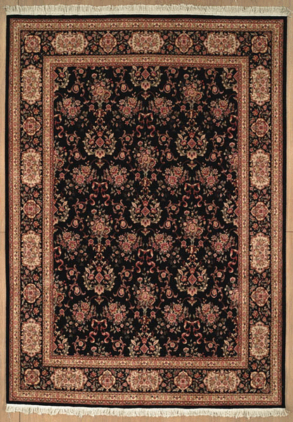 Shalom Brothers Yazd GS-20-31B Black Rug
