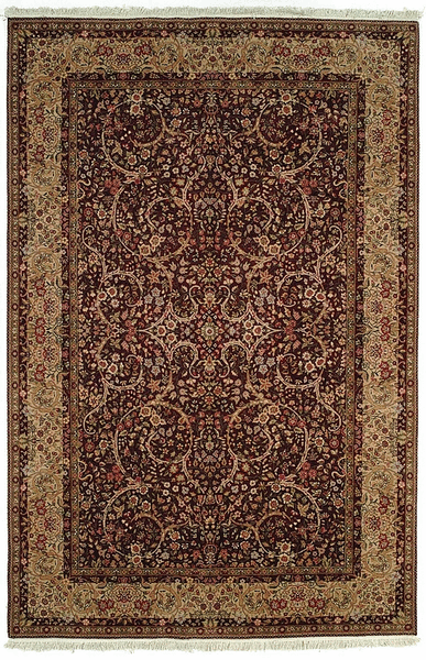 Shalom Brothers Yazd GS-20-52 Plum Rug