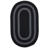 colonial mills graywood gw13 black rug