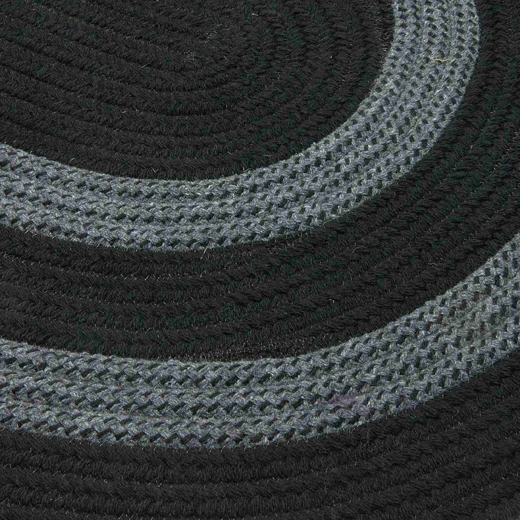 colonial mills graywood gw13 black rug