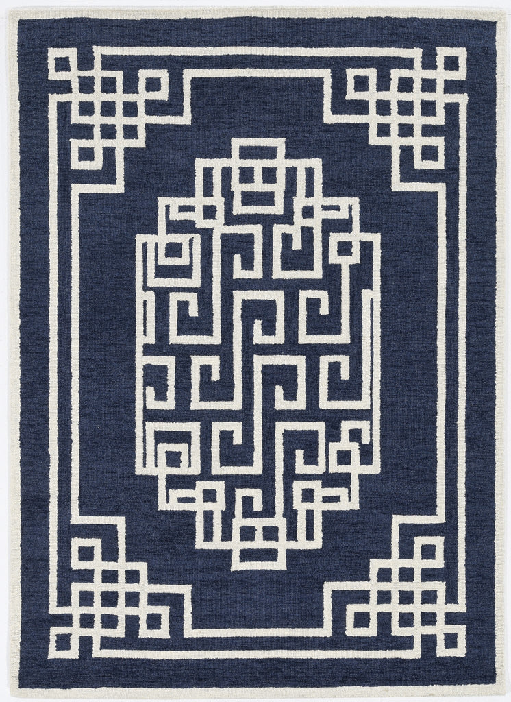 kas oriental gramercy 1613 navy rug