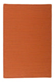 colonial mills simply home h073 rust rug