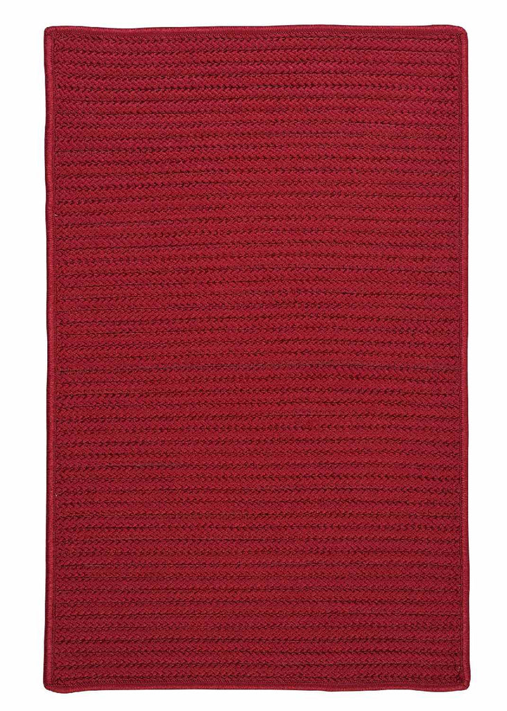 colonial mills simply home h578 sangria rug