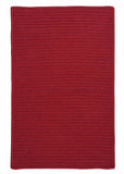 colonial mills simply home h578 sangria rug