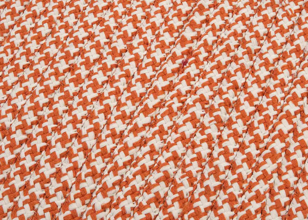 Colonial Mills Herringbone Mudroom HB19 Rusted Orange Rug
