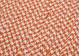colonial mills herringbone mudroom hb19 rusted orange rug